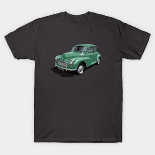 Morris Minor in almond green T-Shirt